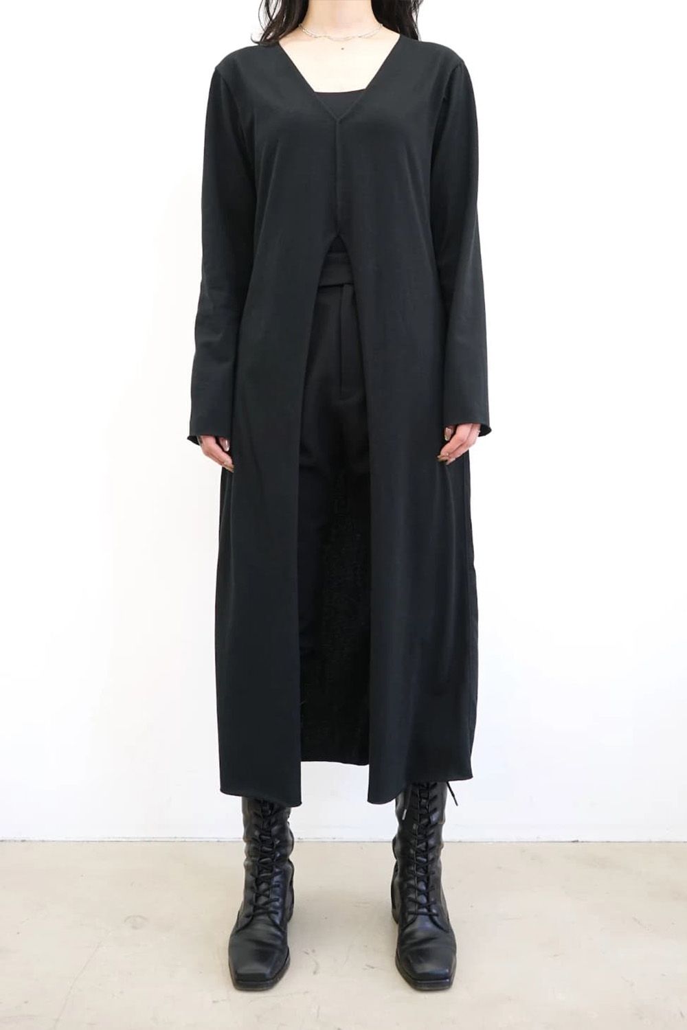 V-neck Long Pullover