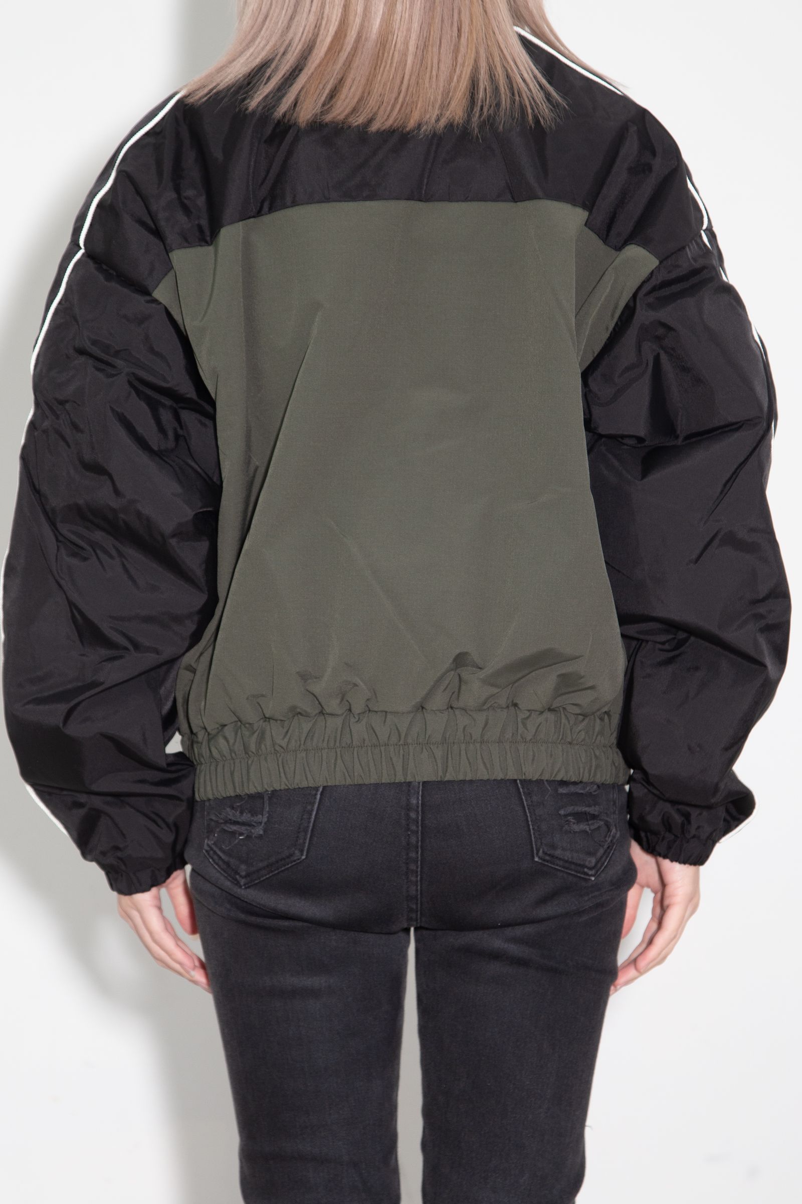 X-girl LOGO EMBROIDERY JACKET / オリーブ