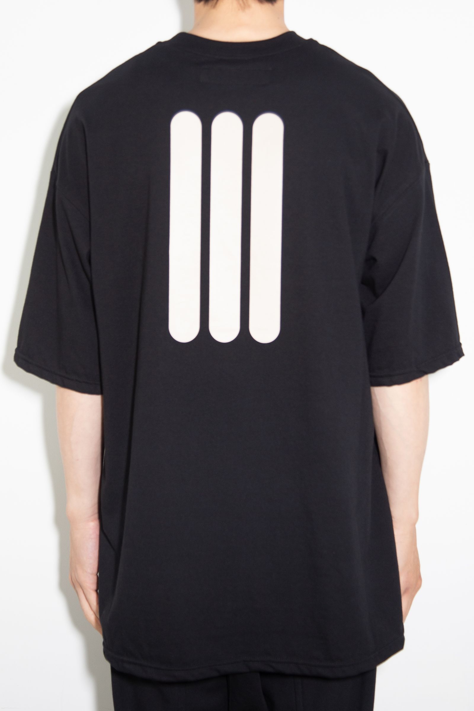 オーバーサイズプリントTシャツ / Type B Over Sized Print Tee / ブラック / ag-9070-2