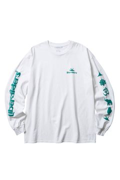 SLEEVE LOGO L/S TEE / ホワイト