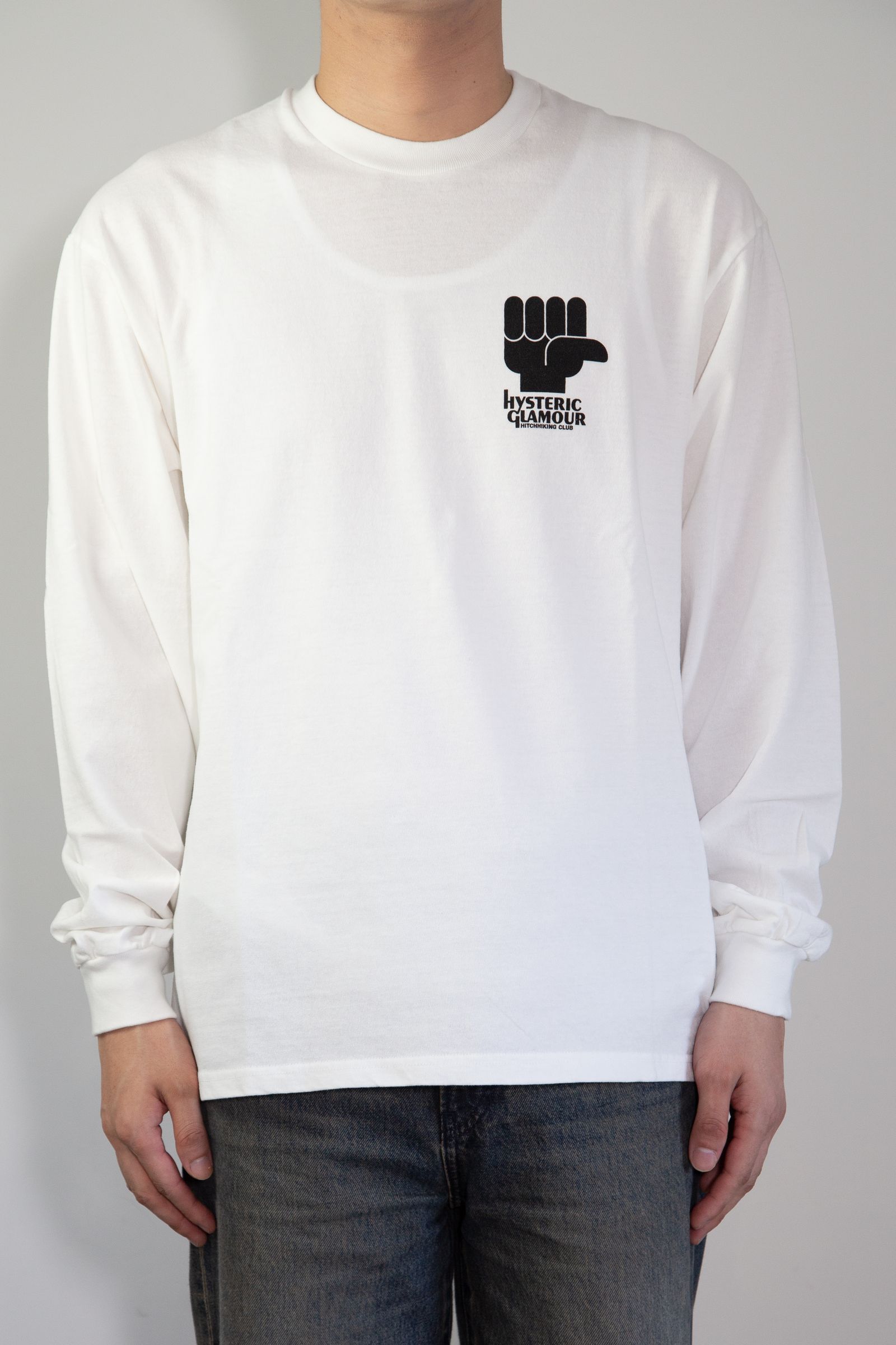 HYS HITCHHIKING CLUB Tシャツ / ホワイト