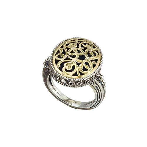 Garden Shadows Big Oval Ring / GR112