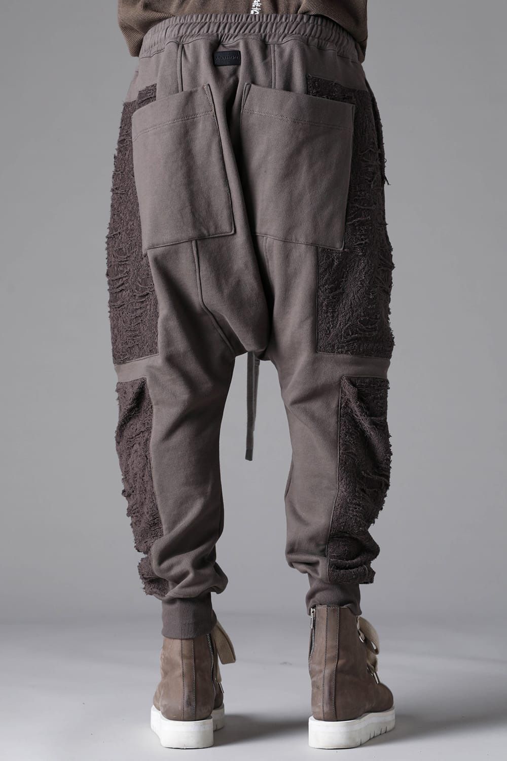 Paneled Sarouel Easy Pants