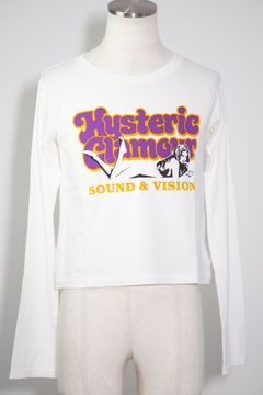 SOUND&VISION Tシャツ / ホワイト