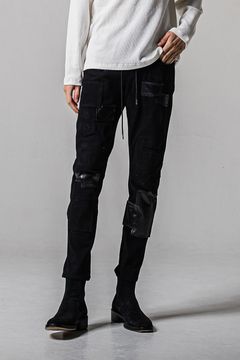 【人気定番商品】MICK DENIM JERSEY / ブラックリメイク