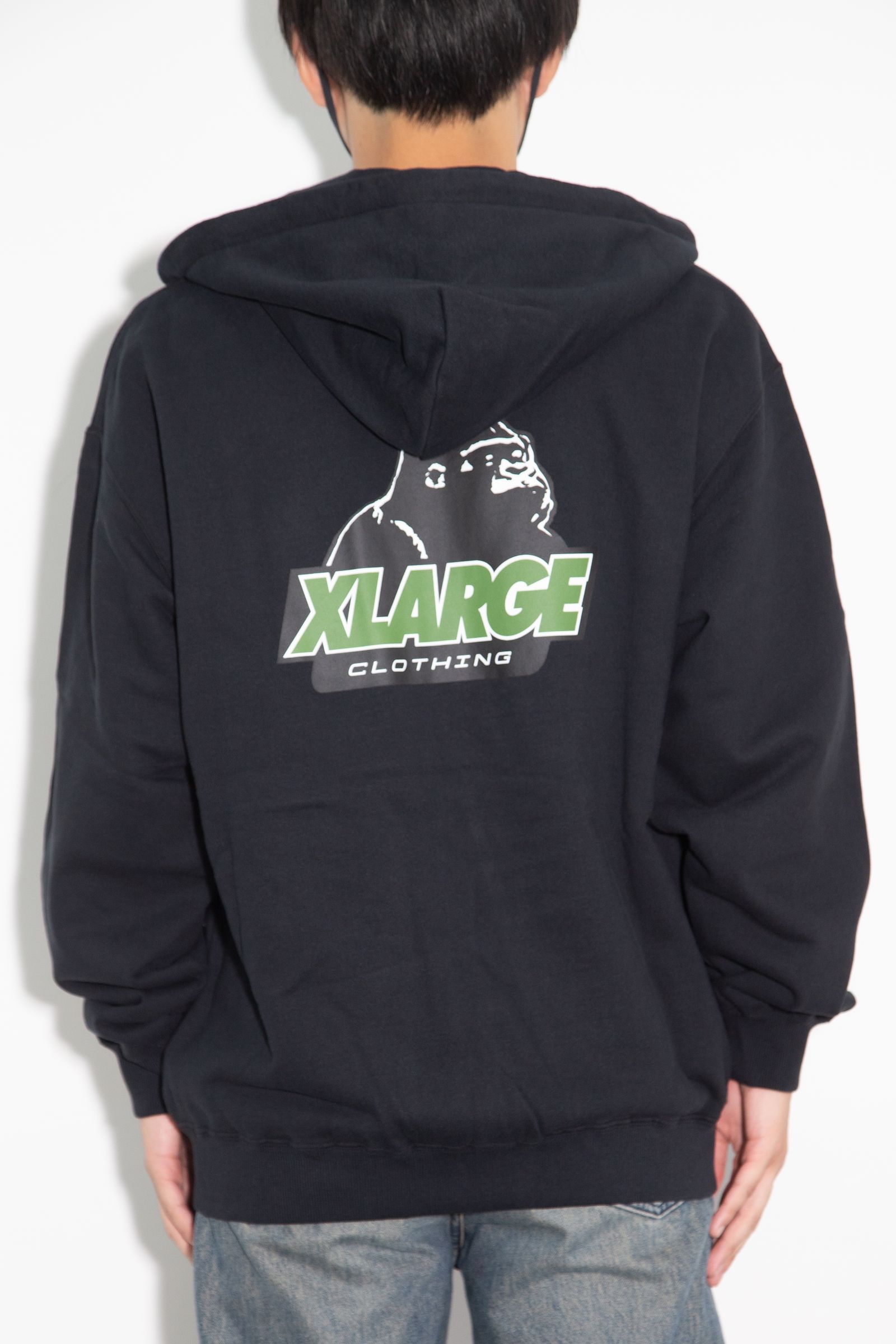 OLD OG ZIP HOODED SWEATSHIRT / ブラック