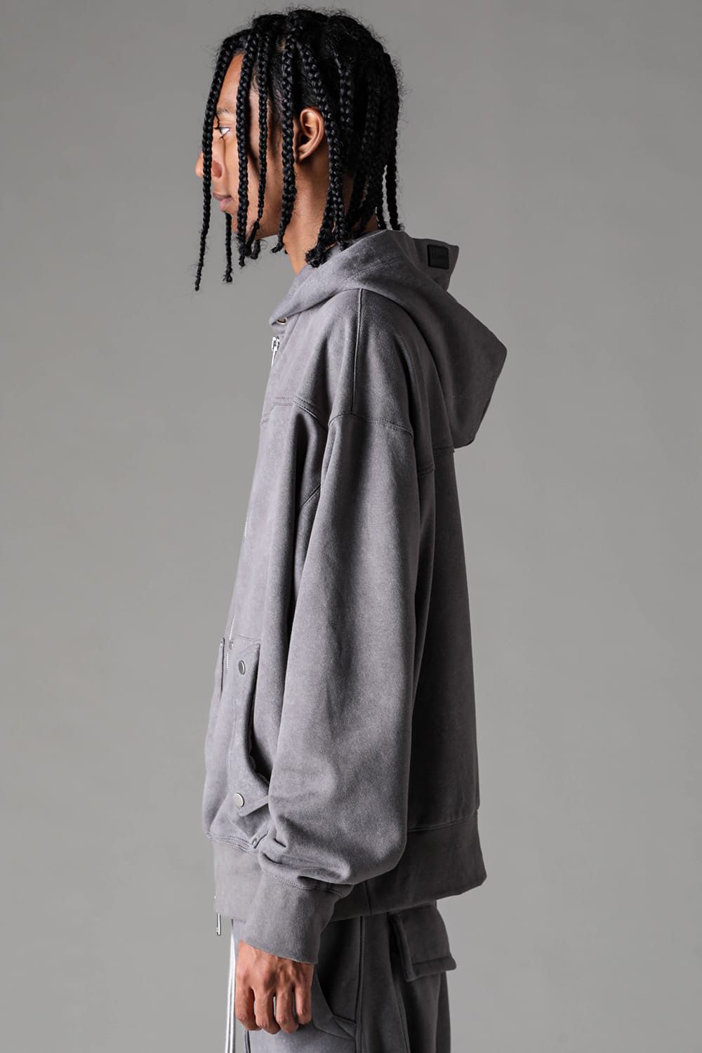 French Terry Zip Hoodie