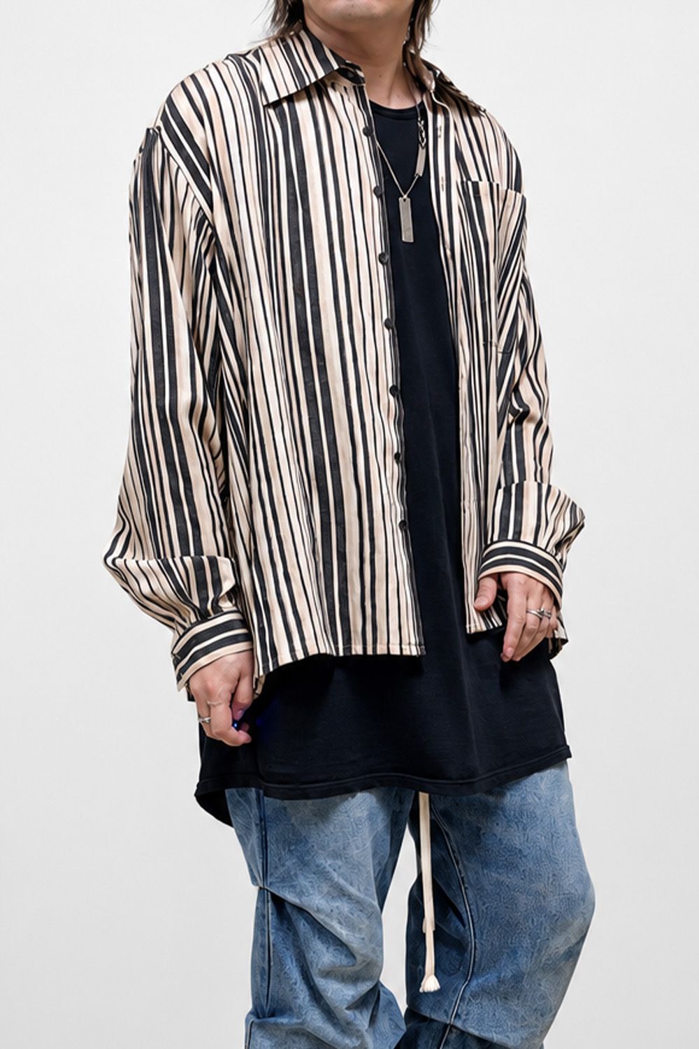 Striped Oversized Shirt