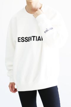 FRONT LOGO SWEAT / ホワイト