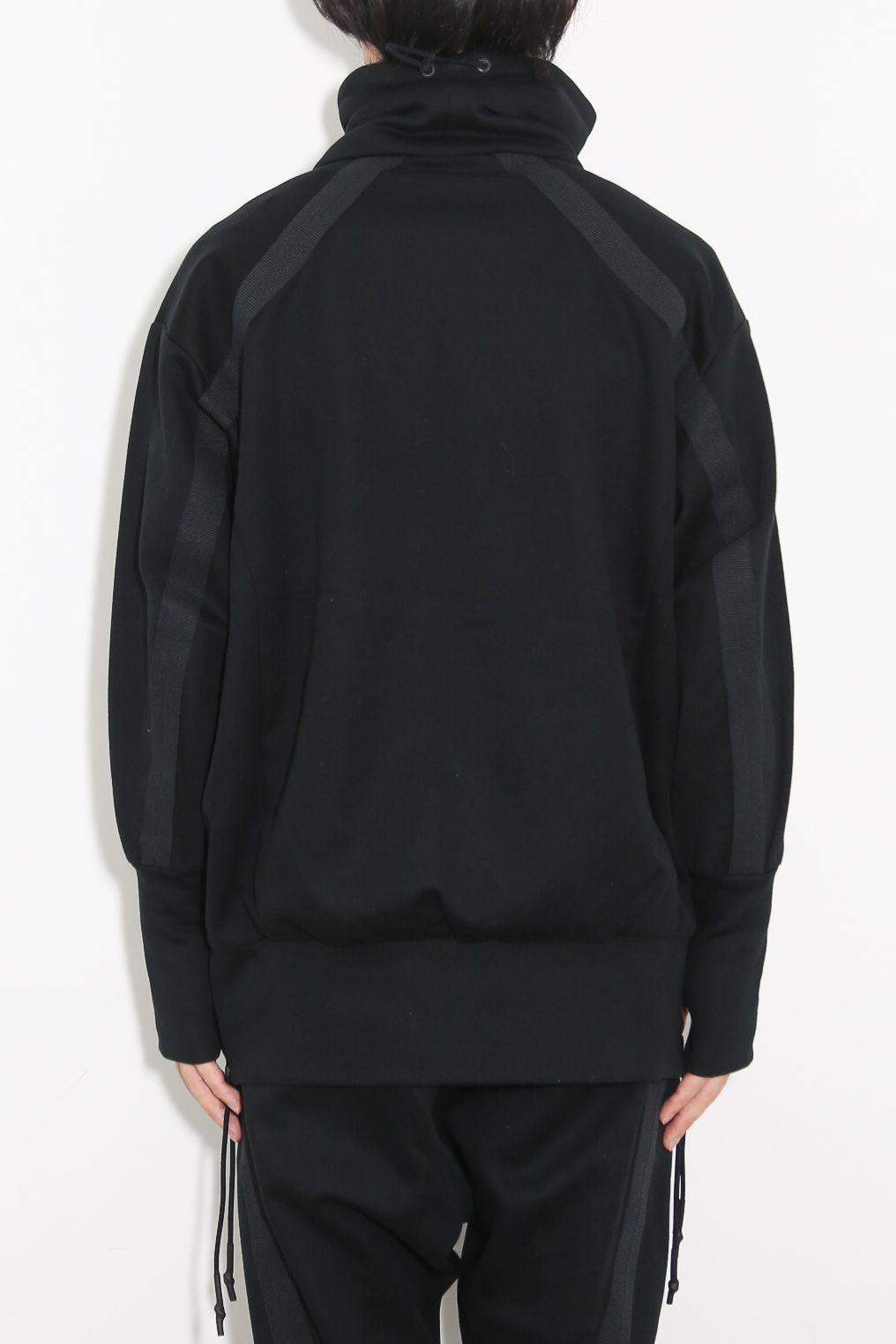 RIPVANWINKLE - LINE PULLOVER JERSEY / ブラック | Tempt