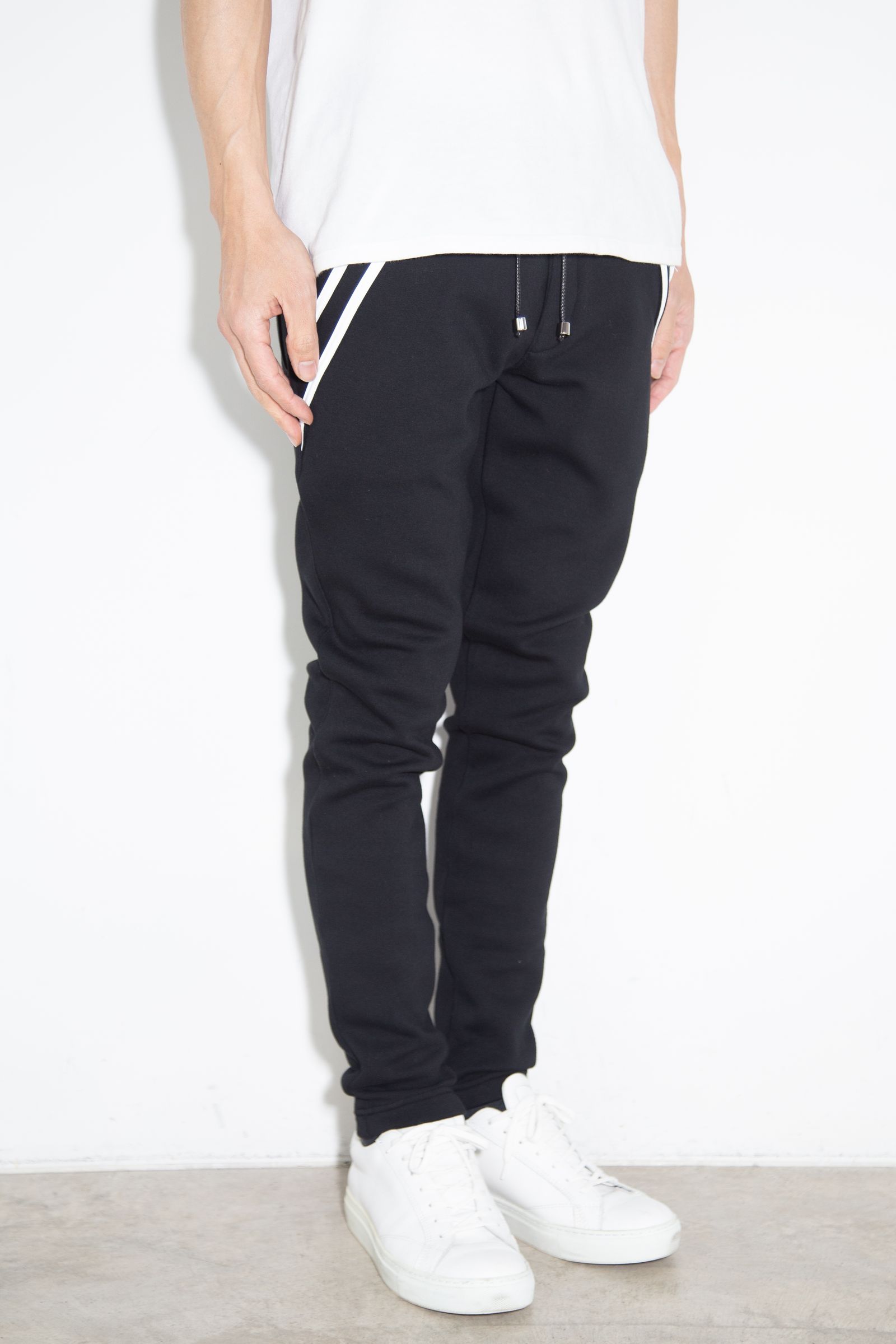 Velours fleece EDGE   PT / ブラック