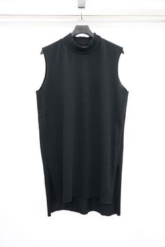 High Neck Sleeveless Pullover / ブラック