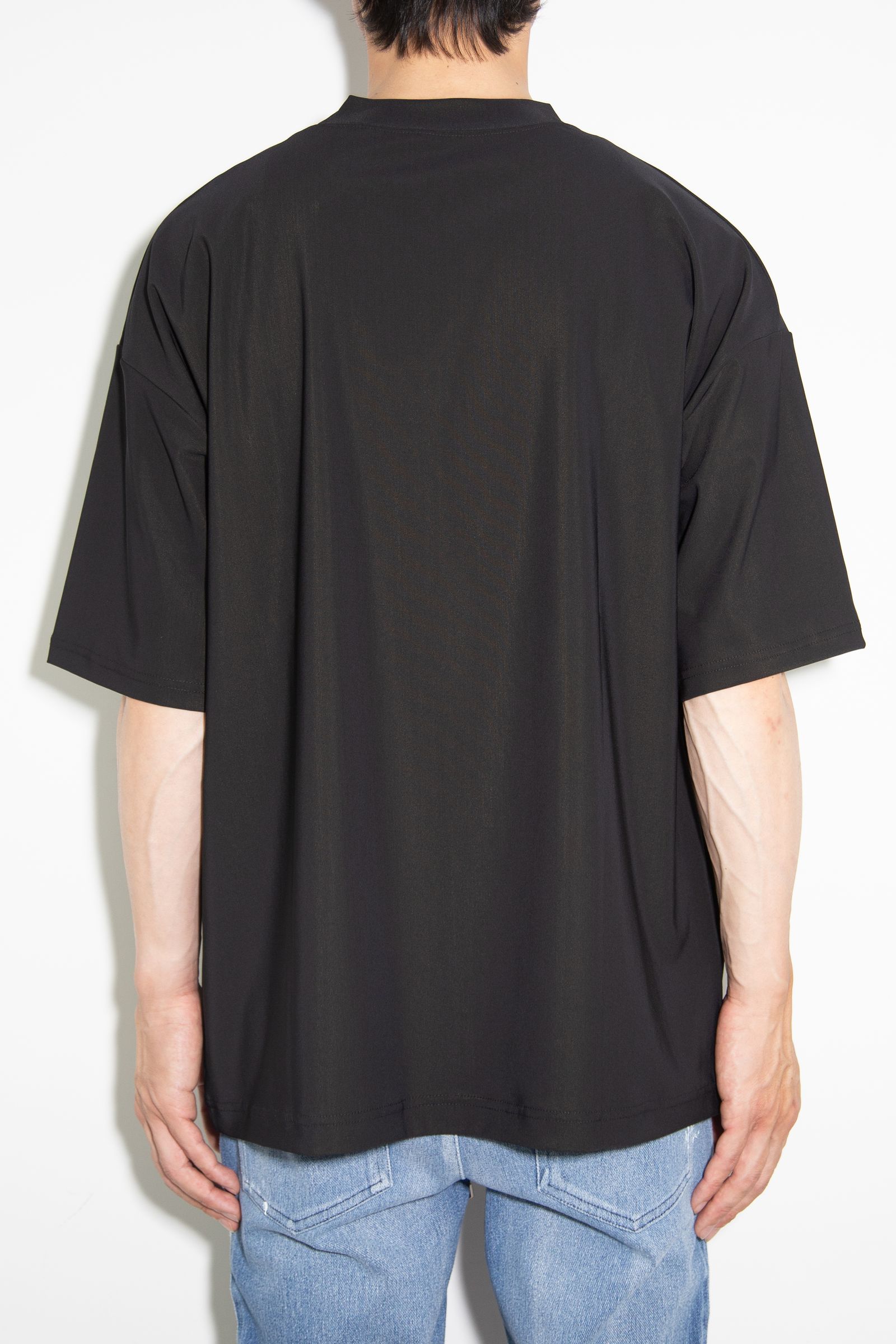 OX JERSEY  OVER TEE / ブラック