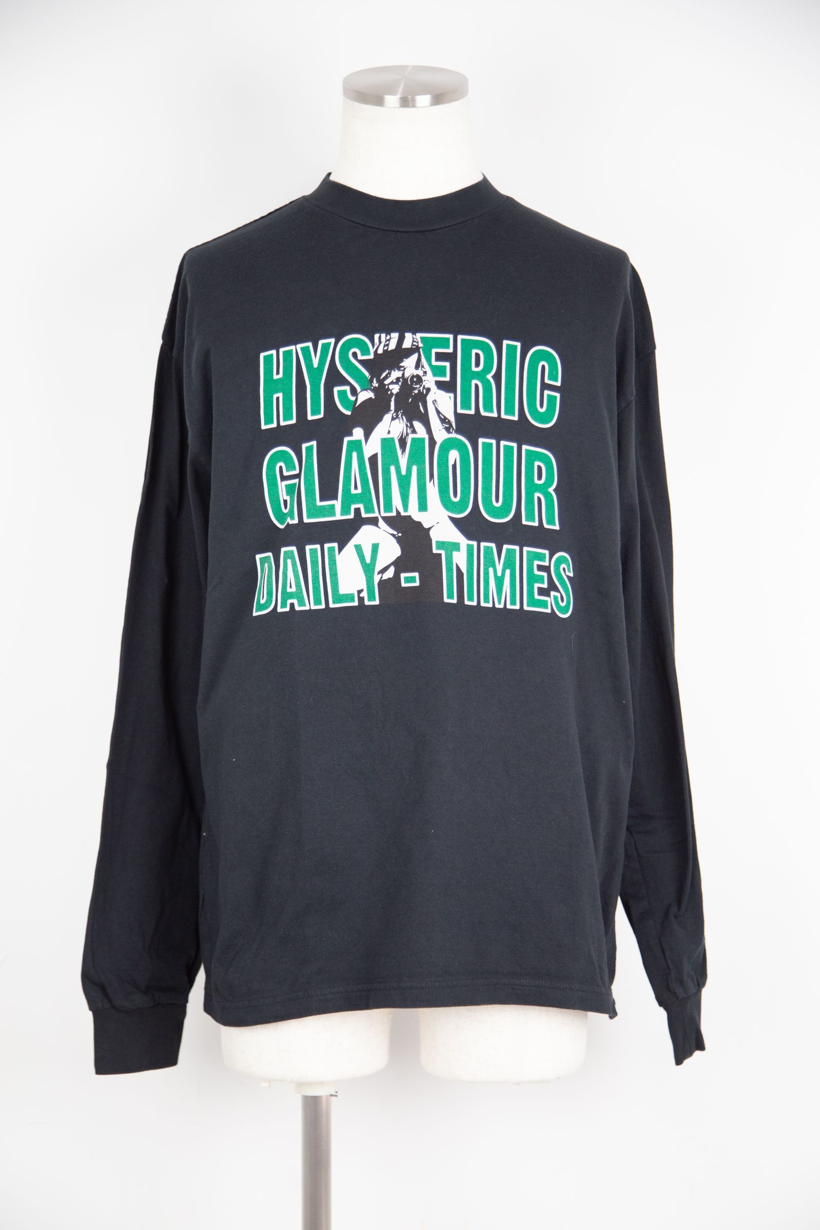 HYSTERIC GLAMOUR - DAILY HYSTERIC Tシャツ / ブラック | Tempt