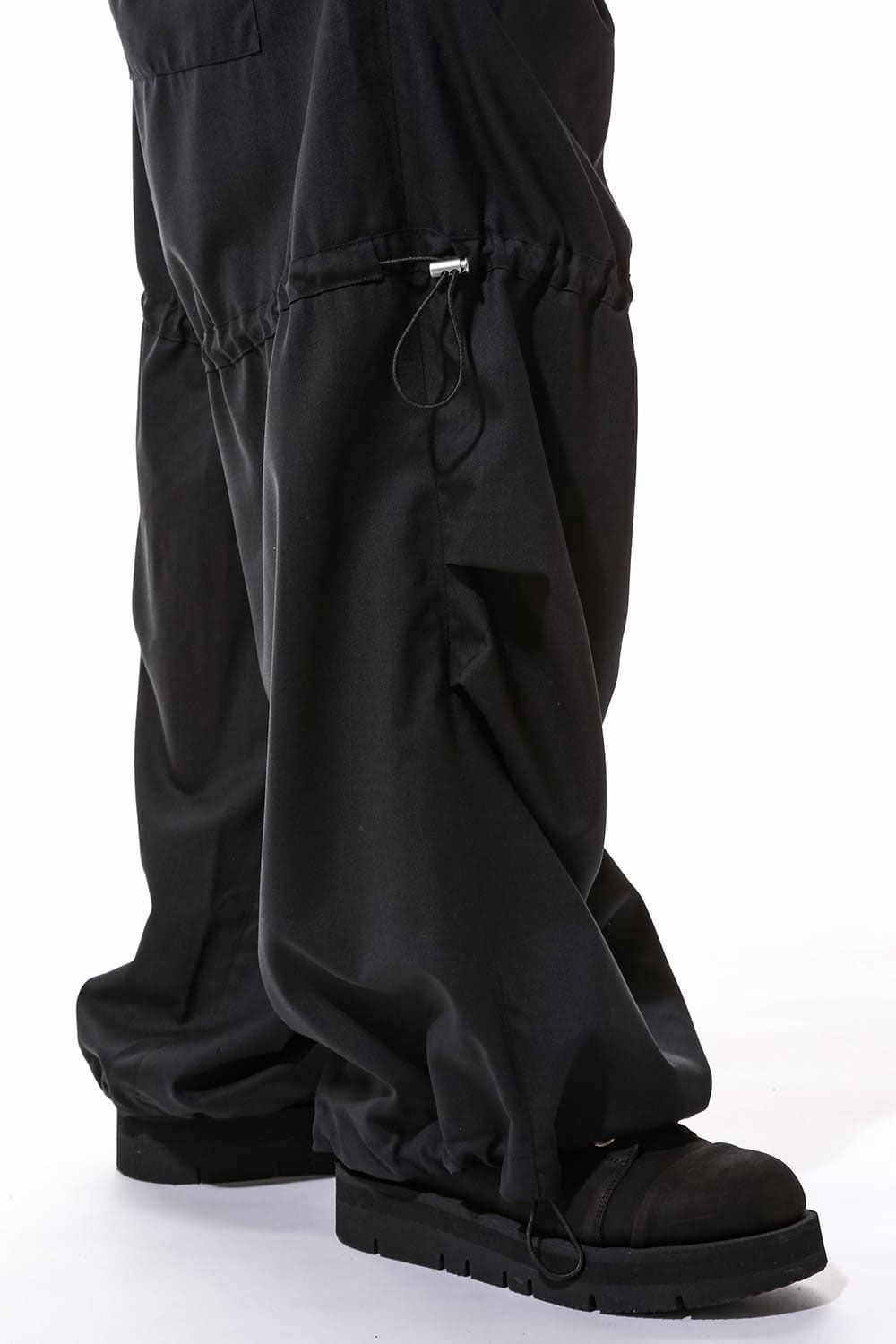 サマーウールワイドパンツ / Wide Pants / ブラック / ag-9093-1