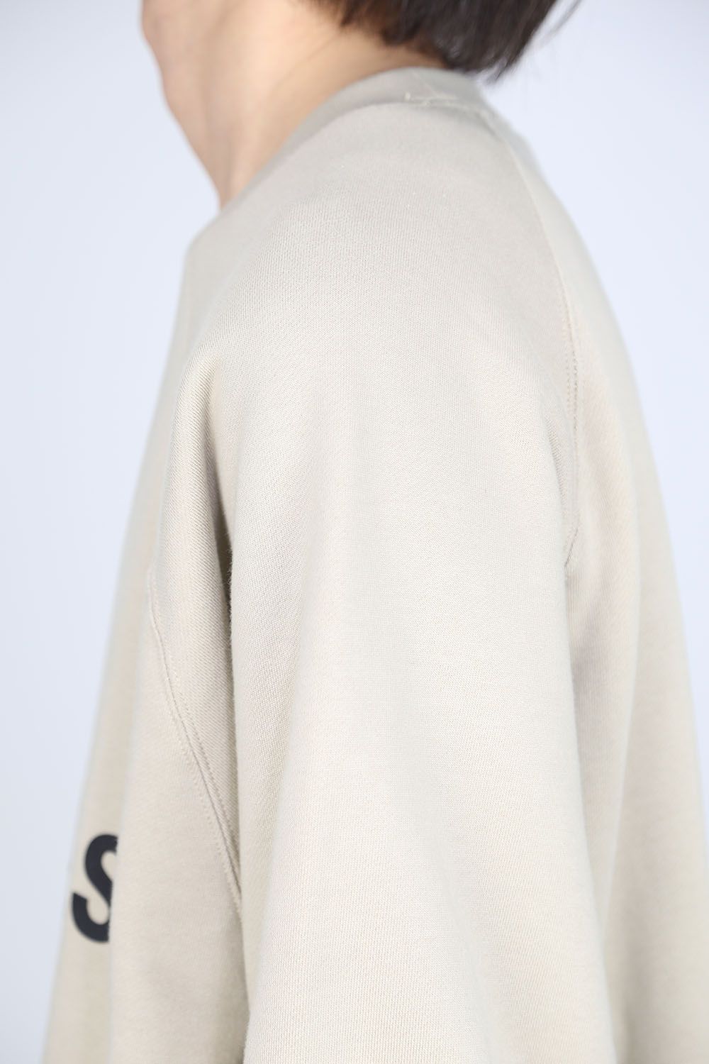 FRONT LOGO SWEAT / タン