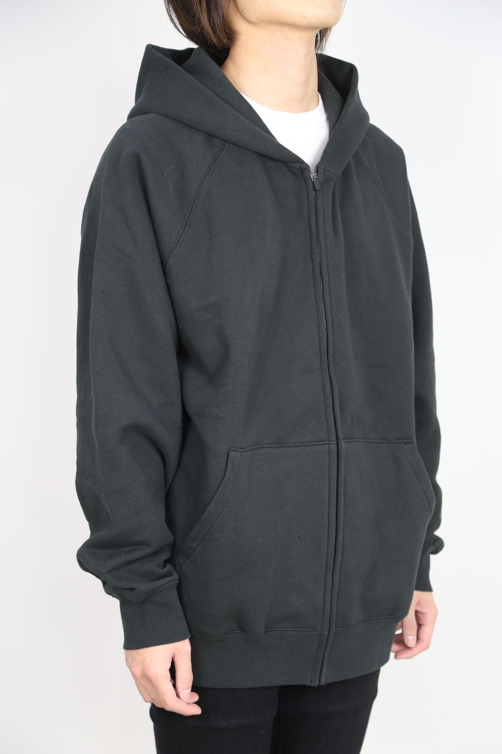 FULL ZIP HOODIE / ブラック