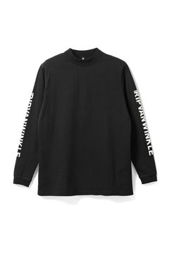 PRINT L/S / ブラック