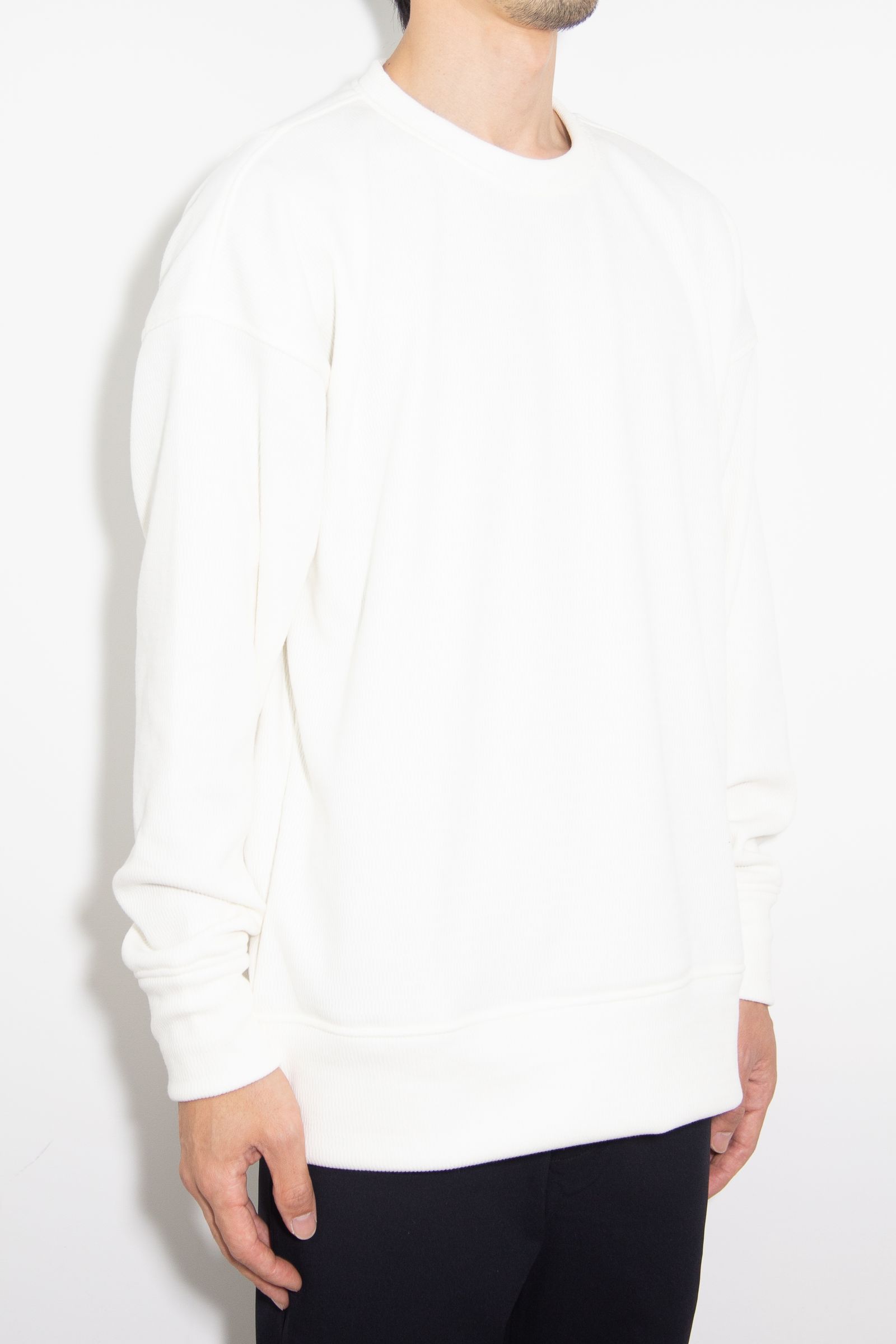 【人気継続商品】 thermal loose trainer / ホワイト