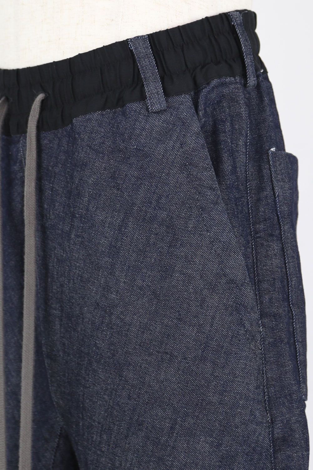 ストレッチデニムサルエルスキニー / STRETCH DENIM SAROUEL SKINNY / ブルー / ag-1622-1