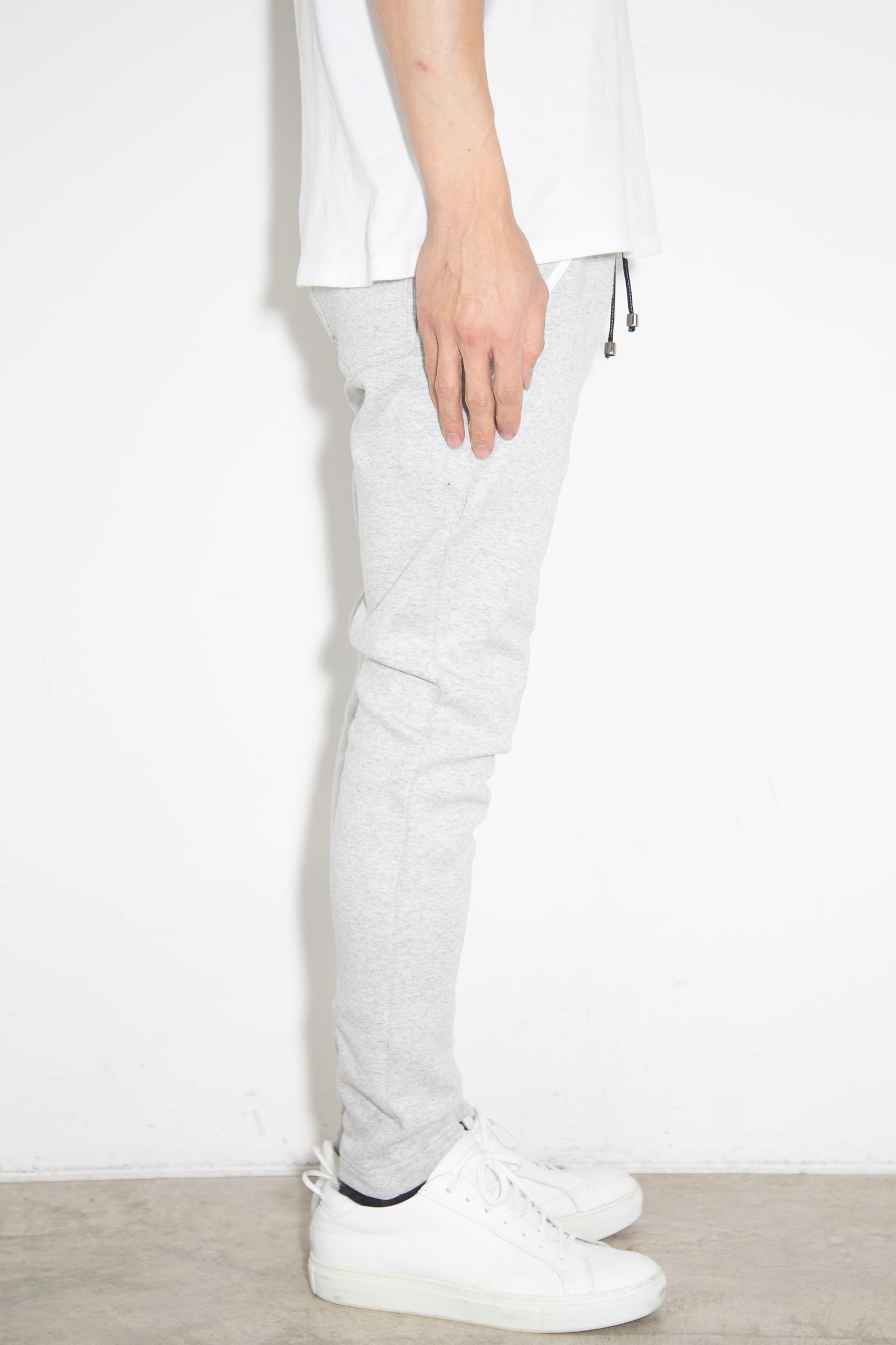 Velours fleece EDGE   PT / グレー