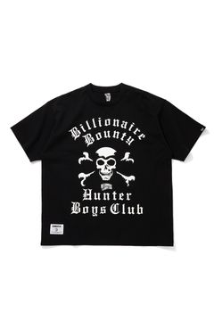 [ラスト1点 サイズL] 【BILLIONAIRE BOYS CLUB x BOUNTY HUNTER】 COTTON T-SHIRT #1 / ブラック