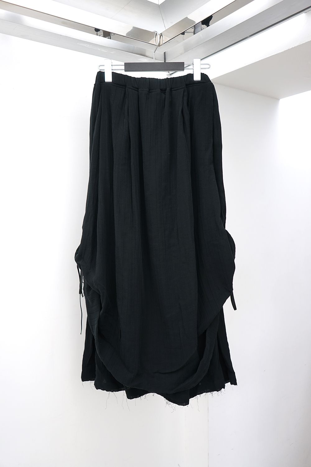 Adjustable Side-Drawstring Skirt
