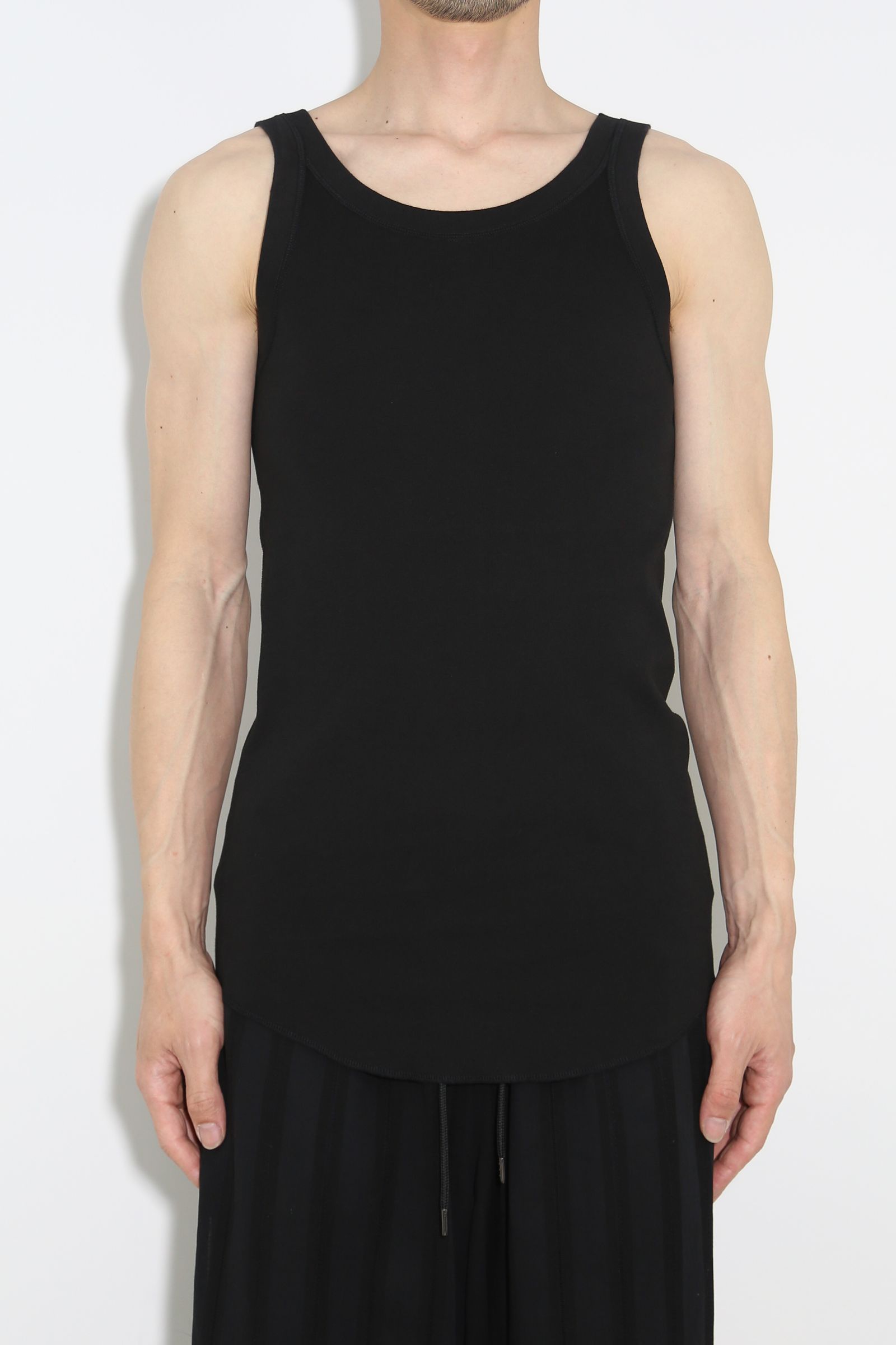 ATTACHMENT - SVIN CO RIB TANK TOP / ホワイト | Tempt