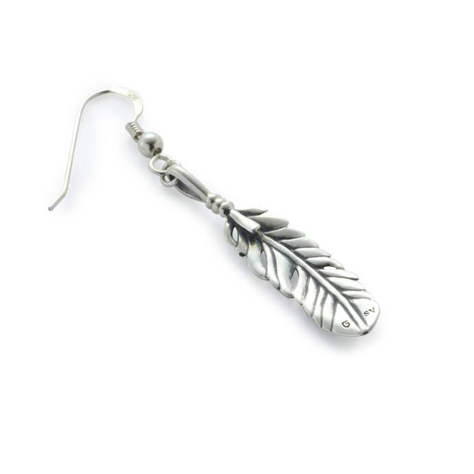 Eagle Feather Hook Pierce