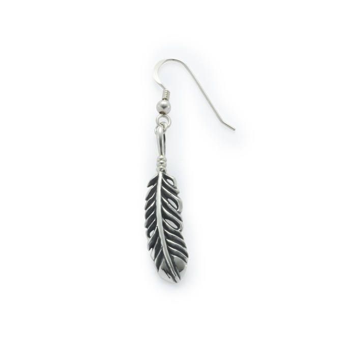 Eagle Feather Hook Pierce
