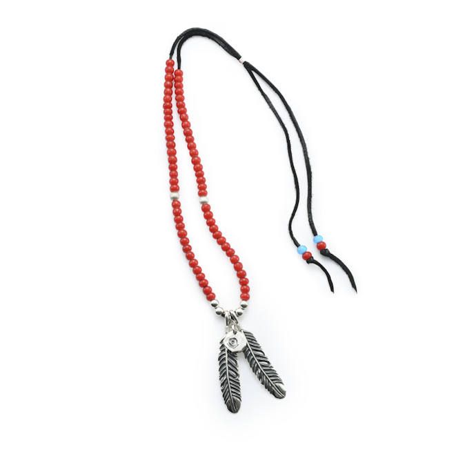 GARNI - Eagle Feather Choker - L | Tempt