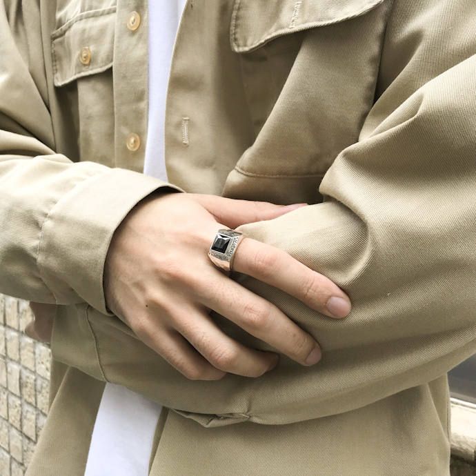 20th Cutting College Ring - L
