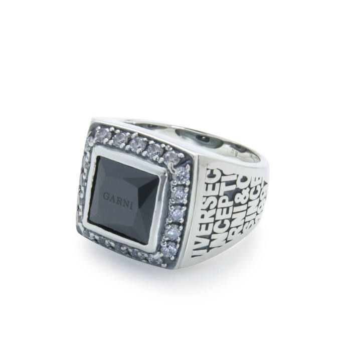 GARNI - 20th Engrave College Ring - S | Tempt GARNI - 20th Engrave College Ring - S | Tempt