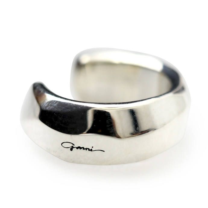 Crockery Ring Ear Cuff / シルバー