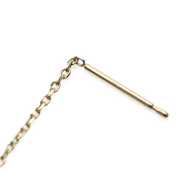 【GARNI × りょう】K10 In my..., in your... Chain Pierce