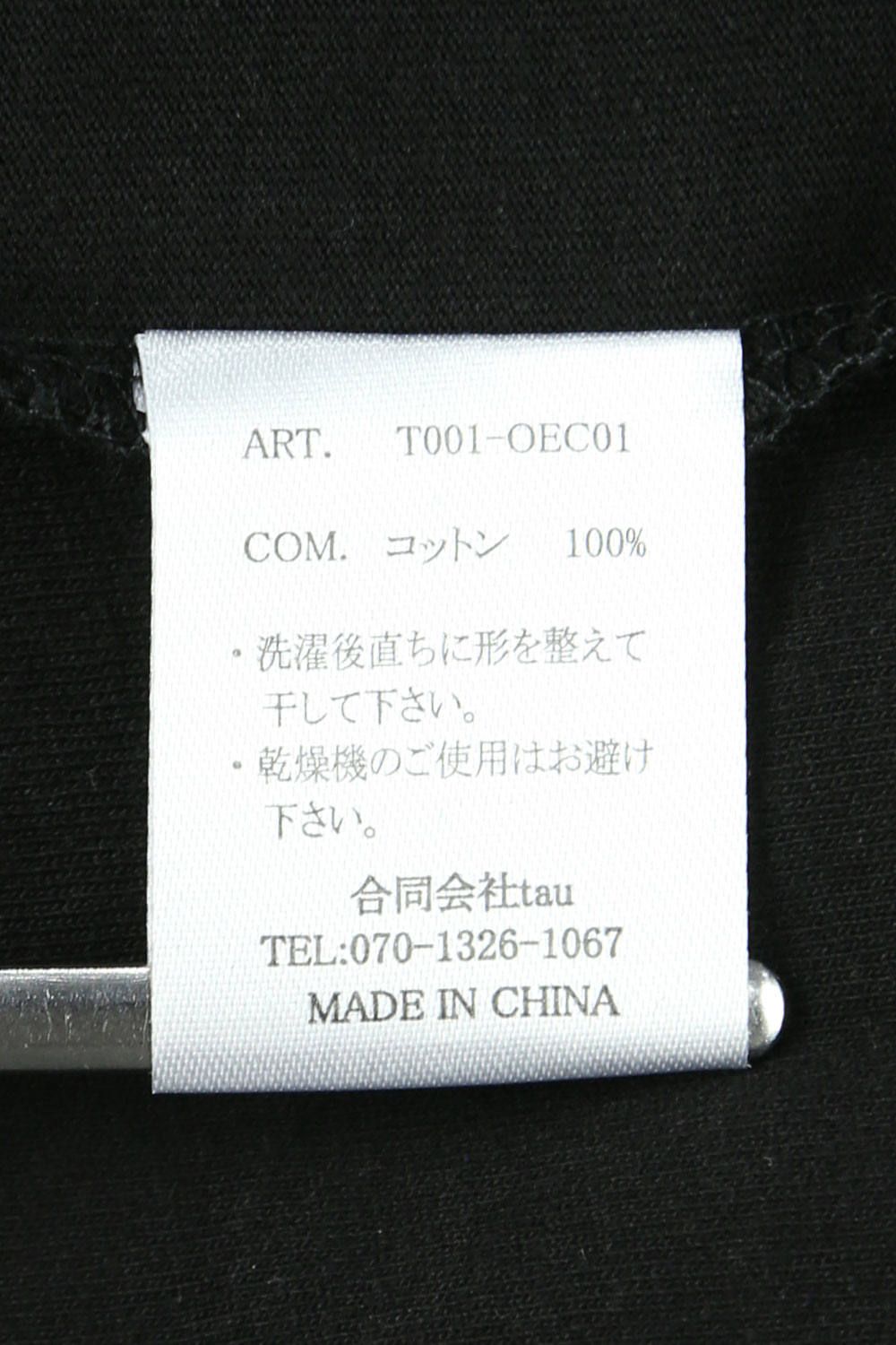4PANEL T-SHIRT / ブラック