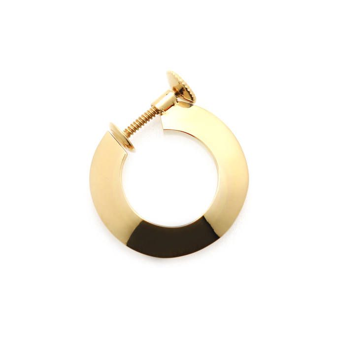 K10 Disk Earring