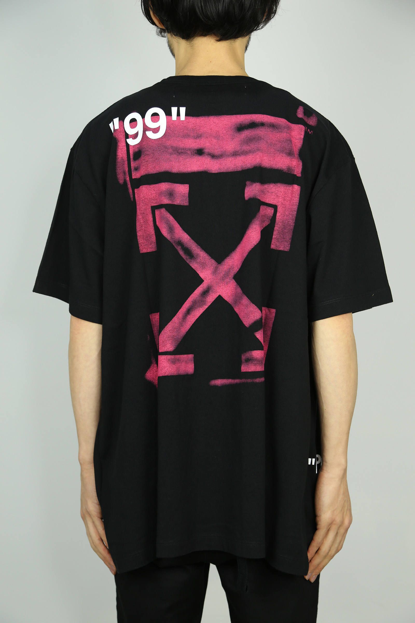 OFF-WHITE - STENCIL S/S OVER TEE / ホワイト | Tempt