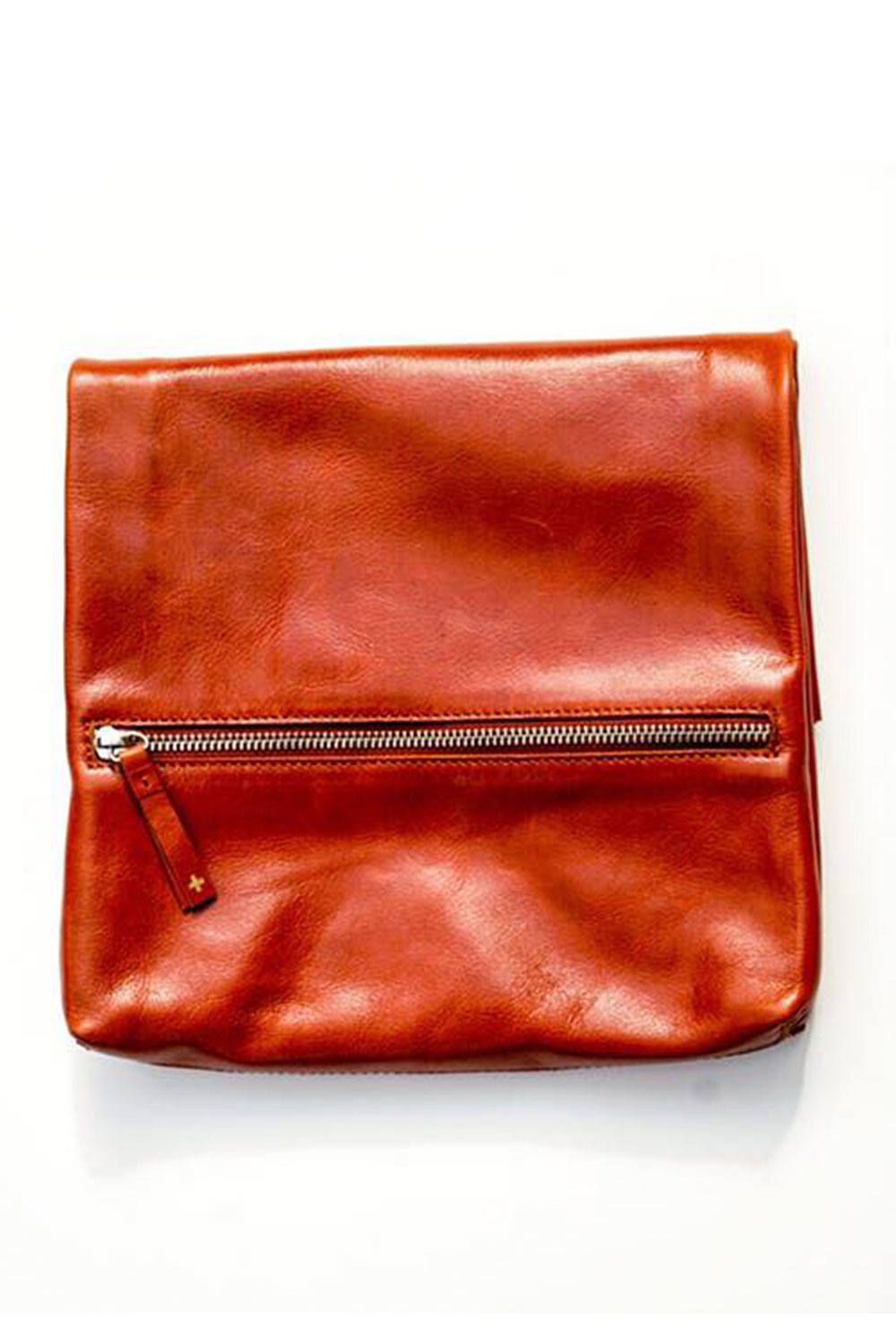 multi cluch bag / ブラウン