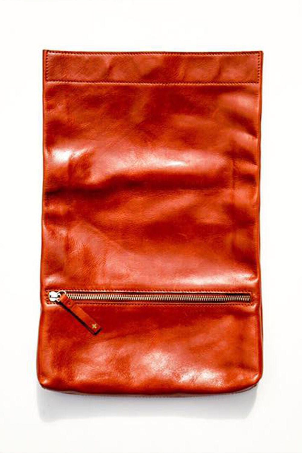 multi cluch bag / ブラウン