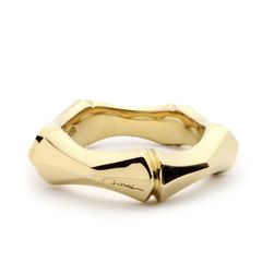 Crockery Bamboo Ring - L / ゴールド