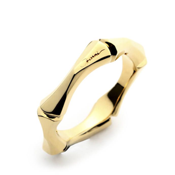 Crockery Bamboo Ring - S / ゴールド
