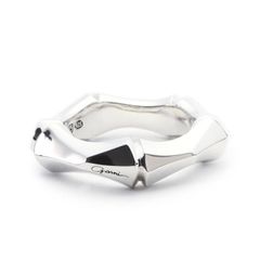 Crockery Bamboo Ring - L / シルバー