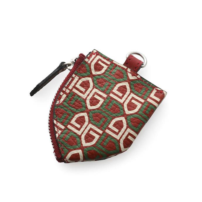 Bicolor G.P Shield Coin Case / レッド
