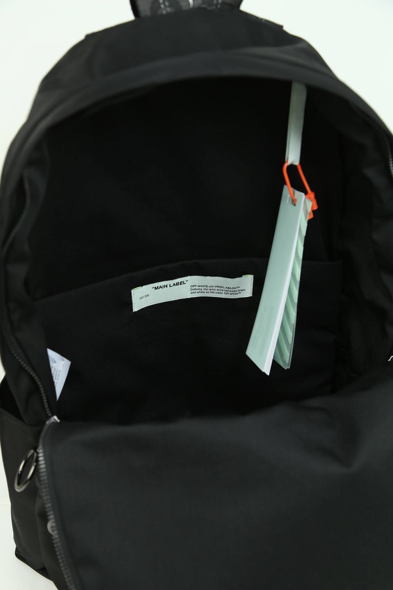 Off White Unfinished Backpack