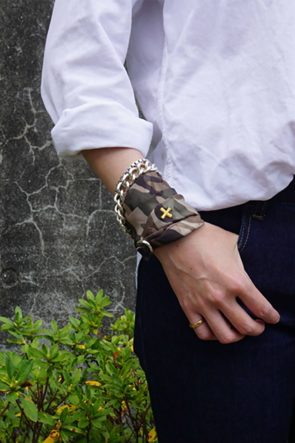 SCALF BRACELET / カモ