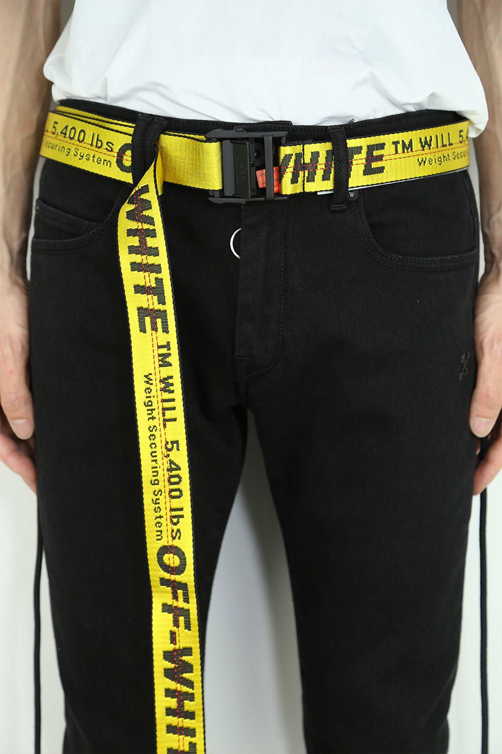 OFF-WHITE - INDUSTRIAL BELT / イエロー | Tempt