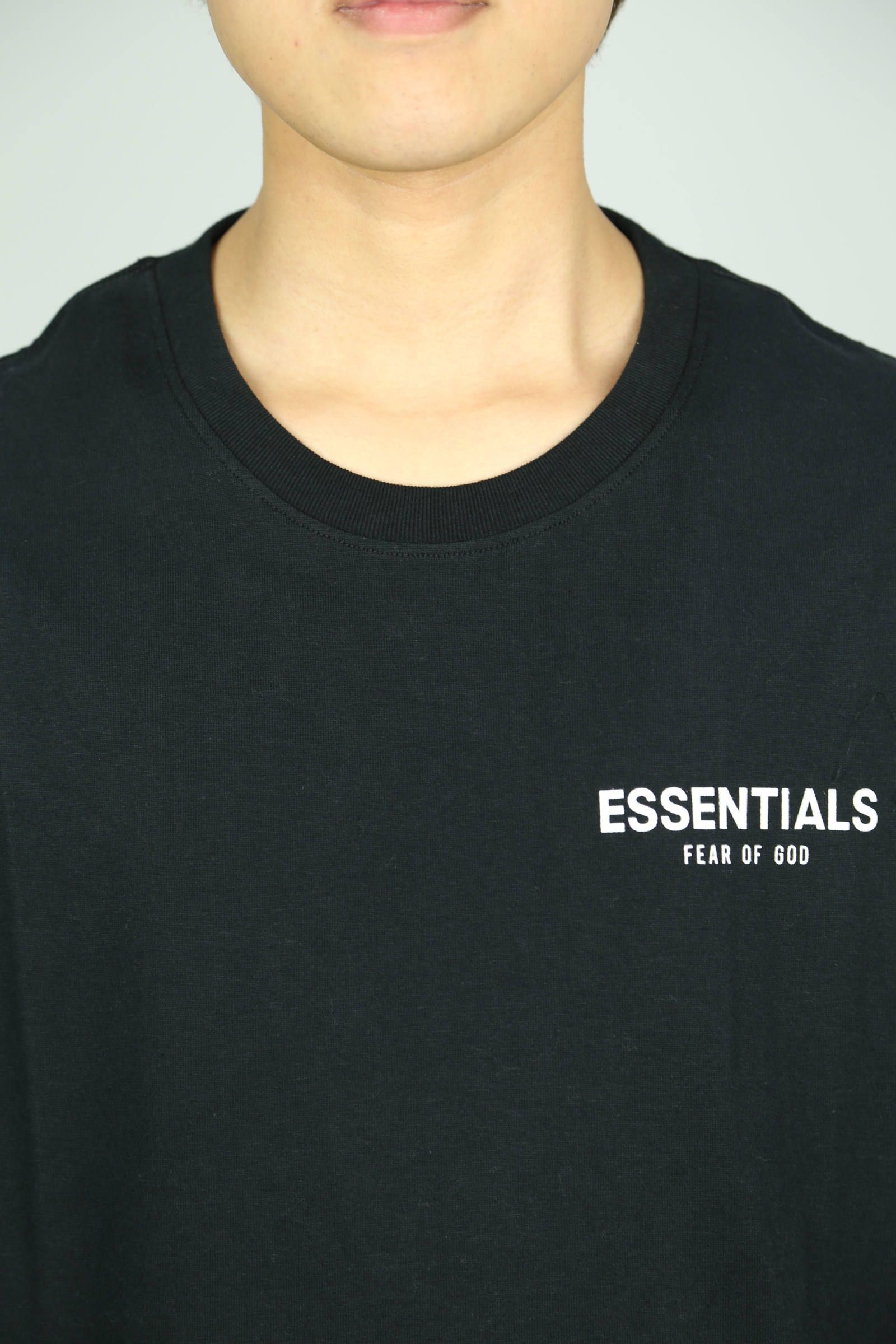 ONE POINT BOXY L/S TEE / ブラック