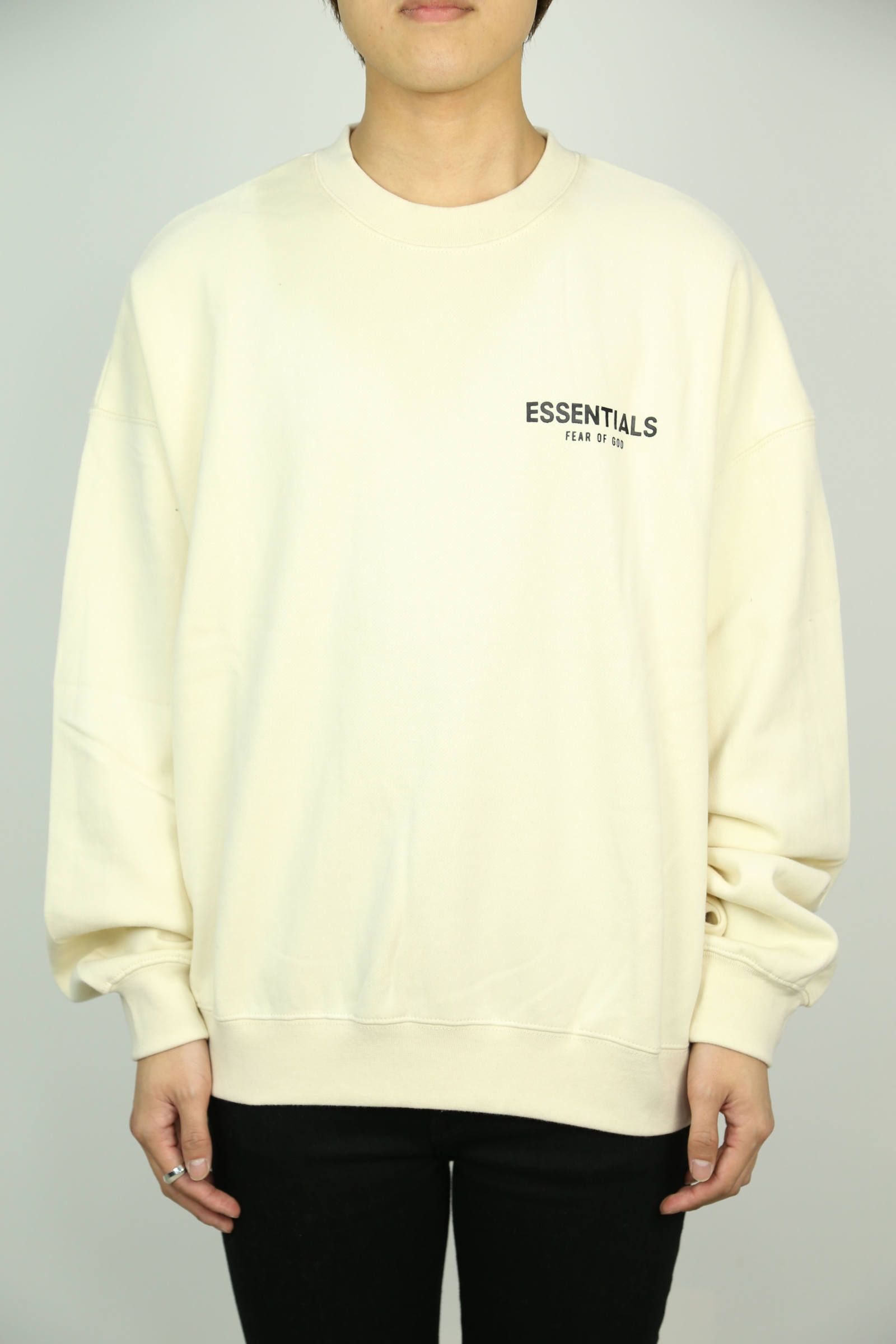 FOG ESSENTIALS - ONE POINT SWEAT / ブラック | Tempt