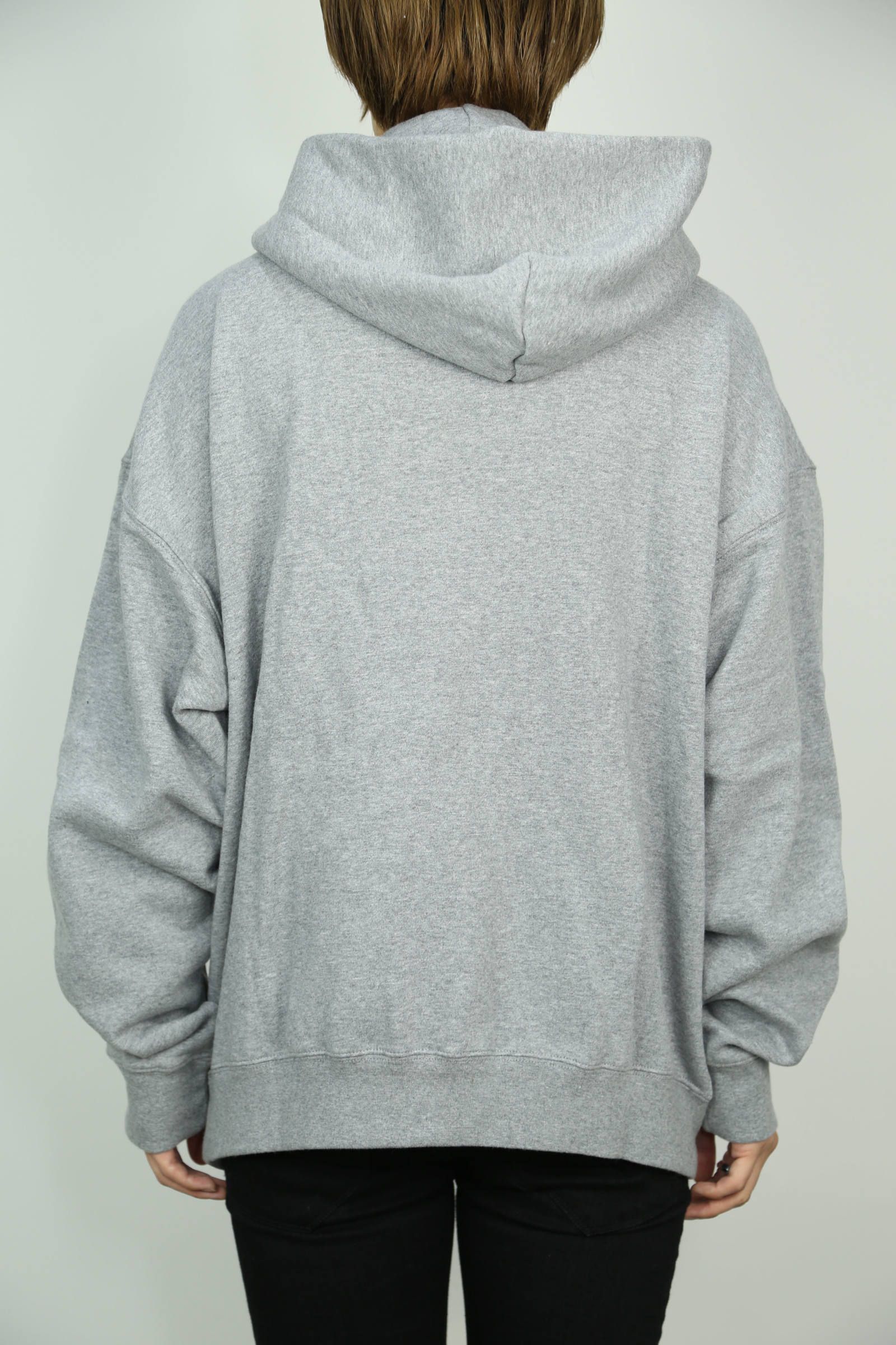 ONE POINT HOODIE / グレー